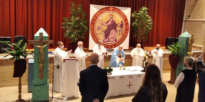 El cardenal Osoro celebra la fiesta de Nuestra Señora de la Merced en el centro penitenciario de Soto del Real