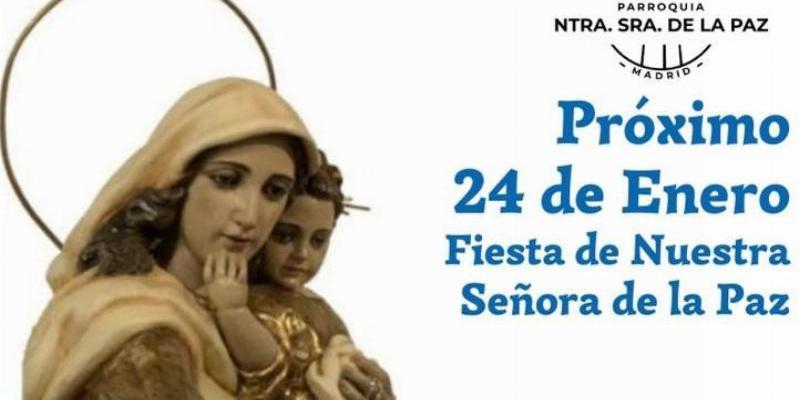 Nuestra Señora de la Paz programa un repique de campanas en su fiesta patronal para invitar a rezar por la paz