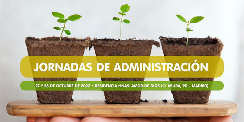 CONFER realiza en octubre sus primeras jornadas de administraci&oacute;n de este curso pastoral 2022-2023