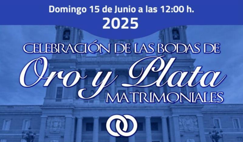 La Delegación de Familia y Vida de Madrid invita a los matrimonios a celebrar sus bodas de oro y plata con una Misa de acción de gracias en la catedral de la Almudena