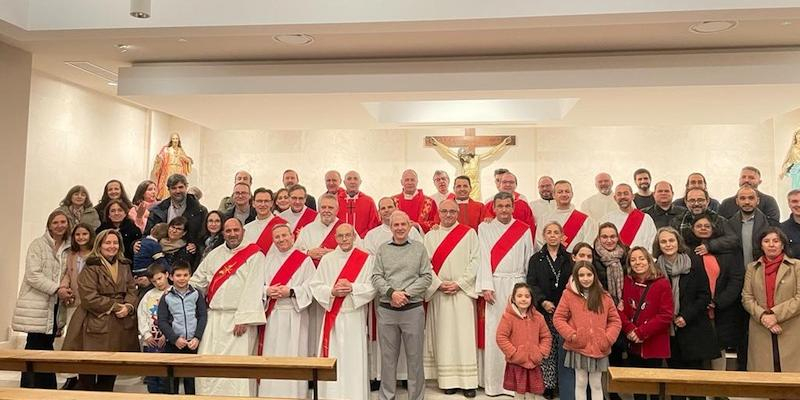 Beata Ana María de Jesús acoge la celebración de san Esteban de la familia diaconal