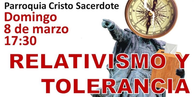 El aula de formación de Cristo Sacerdote acoge la conferencia Relativismo y tolerancia