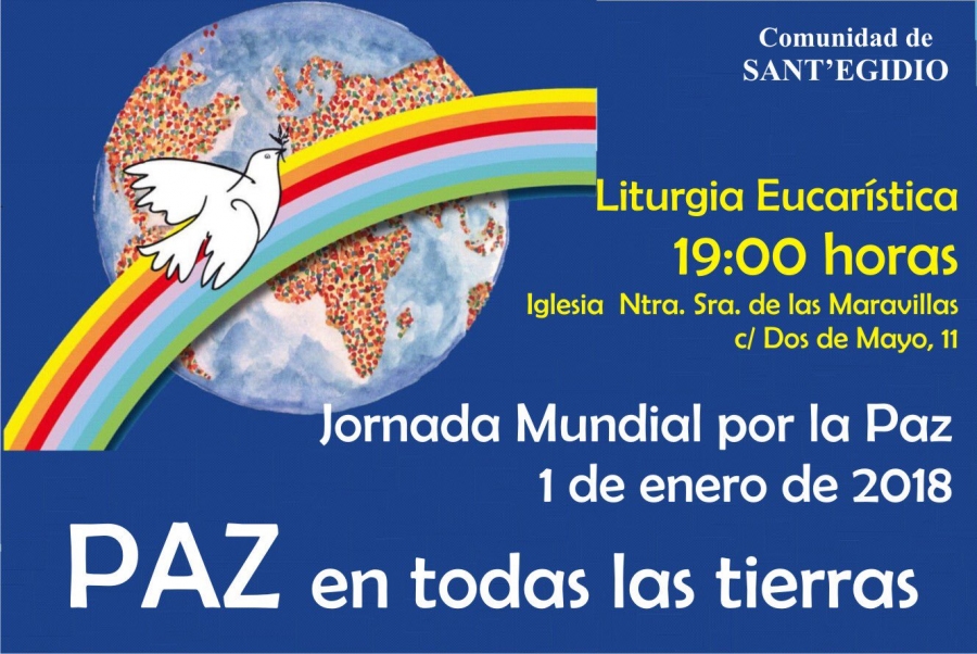 La Comunidad de Sant'Egidio organiza una liturgia eucar&iacute;stica por la paz en todas las tierras
