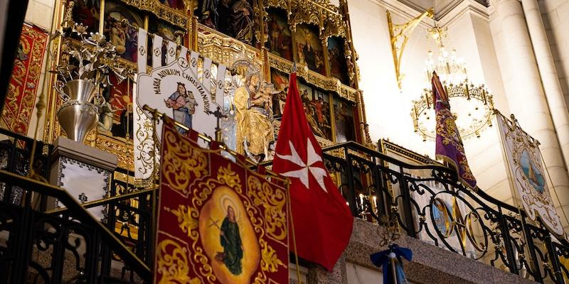 Monse&ntilde;or Jes&uacute;s Vidal preside la Misa en la fiesta titular de la Real Esclavitud de Santa Mar&iacute;a la Real de la Almudena