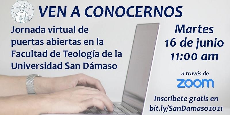 La Facultad de Teología de San Dámaso organiza una jornada de puertas abiertas virtual