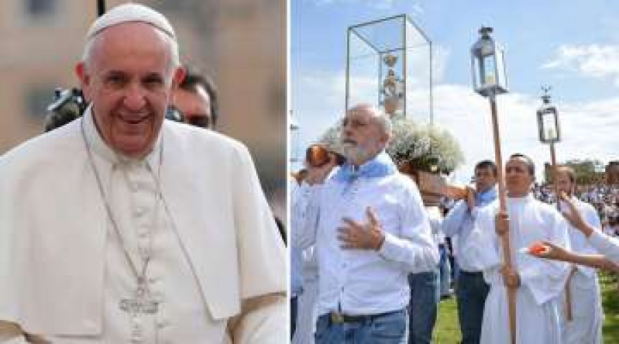 Como María salgamos apurados para llevar esperanza, alienta el Papa Francisco