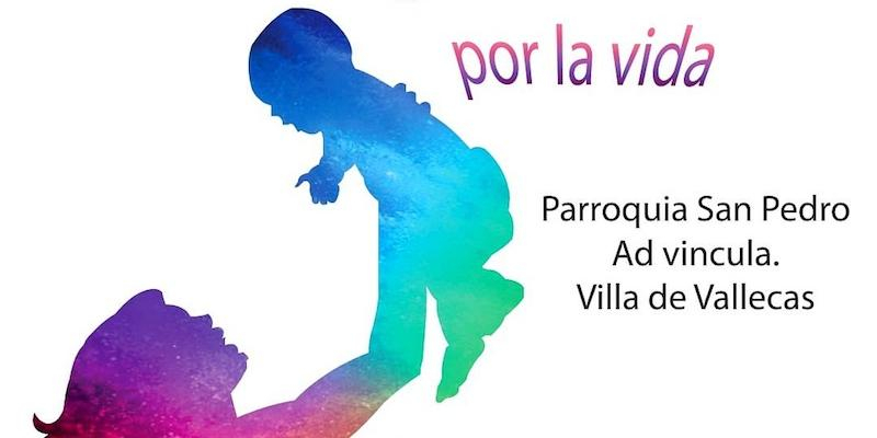 Pastoral Familiar de la Vicaría IV celebra en San Pedro Ad Vincula de Villa de Vallecas una vigilia de oración por la vida