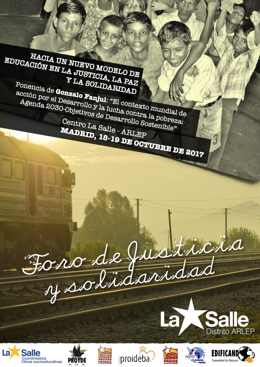 La Salle celebra un foro de justicia, paz y solidaridad en Madrid