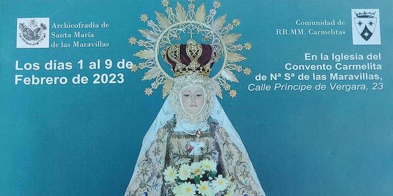 El convento carmelita de Nuestra Señora de las Maravillas prepara la fiesta de su patrona con una novena