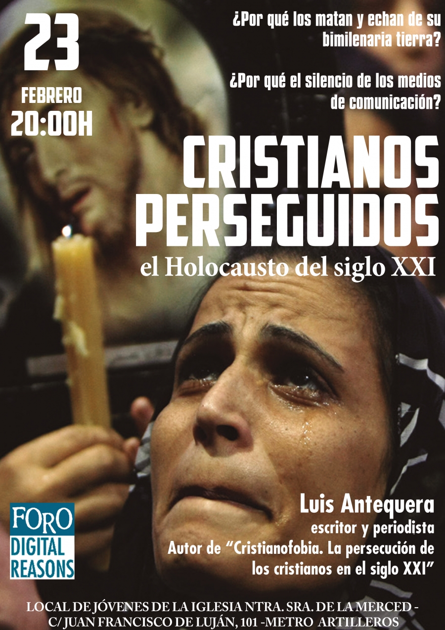 Nuestra Se&ntilde;ora de la Merced organiza una charla sobre cristianos perseguidos