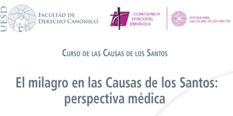 Patrizio Polisca imparte una conferencia con el tema &#039;El milagro en las Causas de los Santos: perspectiva médica&#039;