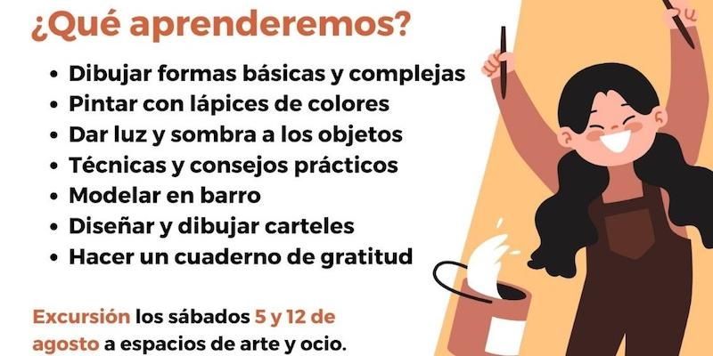 Nuestra Se&ntilde;ora de los Desamparados y San Lucas imparte en agosto un taller de arte para ni&ntilde;os y ni&ntilde;as