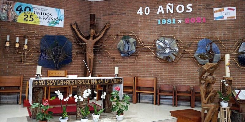 Nuestra Señora del Espino conmemora el 40 aniversario de la primera Misa celebrada en el templo