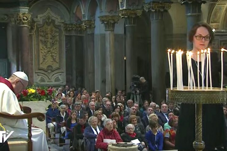 El Papa en San Bartolom&eacute;: la Iglesia necesita testimonios diarios y tambi&eacute;n de m&aacute;rtires