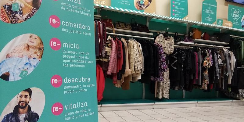Crece la economía circular y solidaria: abre un nuevo córner de Moda Re- en Leganés