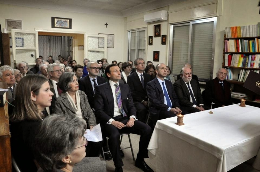 Misa en el Centro de Estudios Judeo-Cristianos en la festividad de la Congregaci&oacute;n de Nuestra Se&ntilde;ora de Si&oacute;n