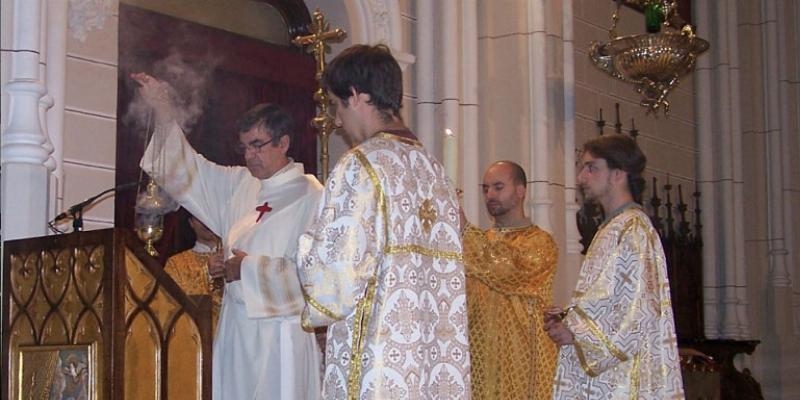 Las celebraciones eucarísticas en rito hispano-mozárabe se reanudan en la basílica de la Concepción