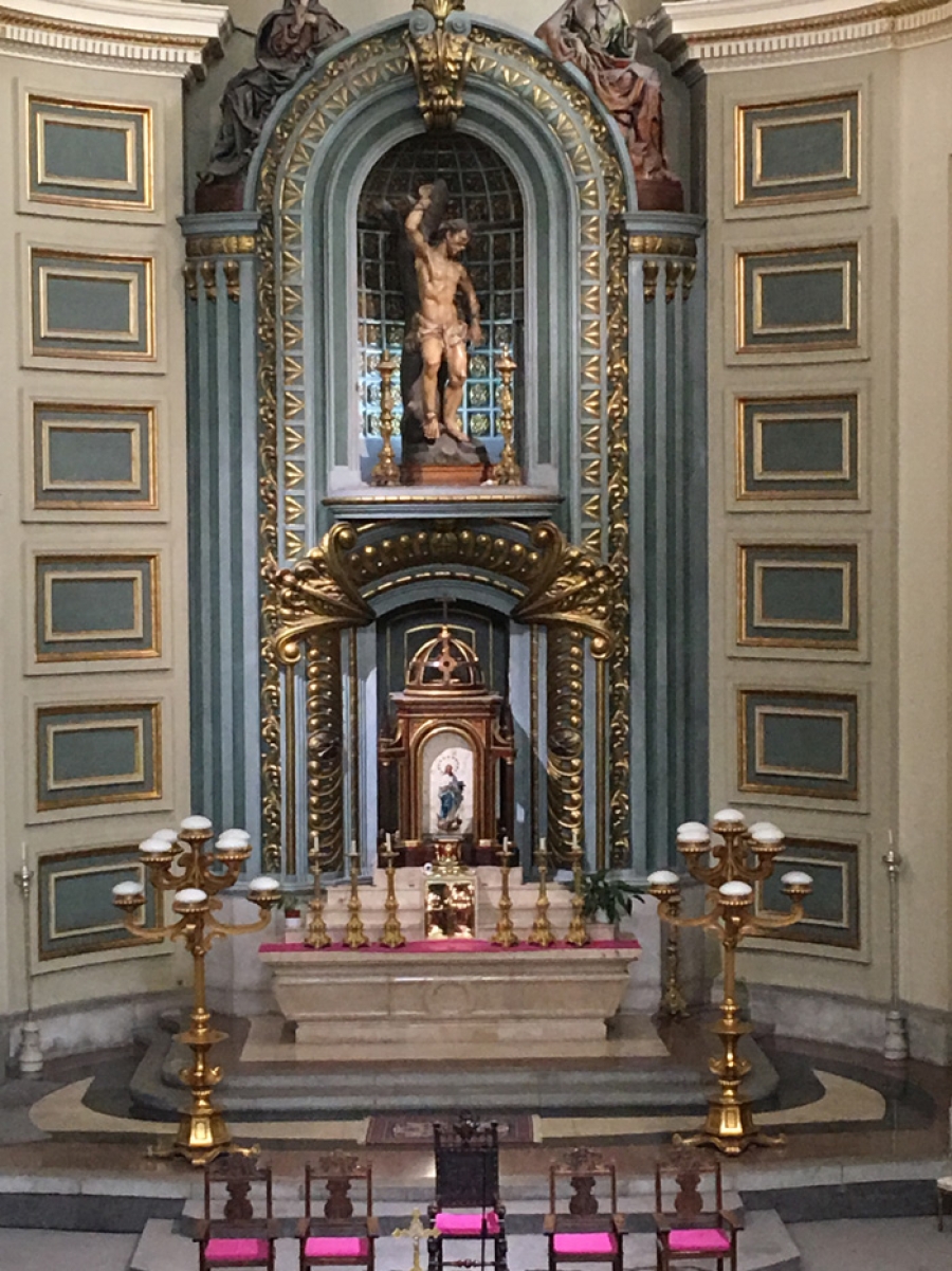 Pedro Pablo Colino, p&aacute;rroco de San Sebasti&aacute;n: &laquo;Que aprendamos a someternos a Dios antes que a los hombres&raquo;