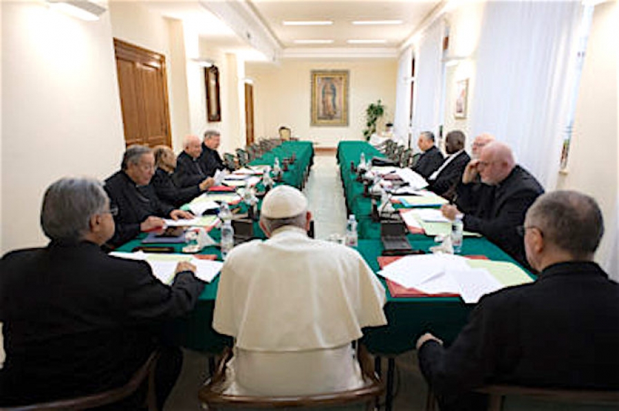 Comienza la XX &ordm; Reuni&oacute;n del Papa con el consejo de los nueve cardenales