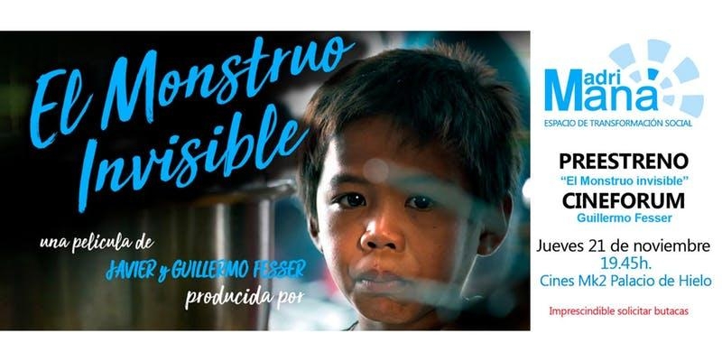 Madriman&aacute; invita al preestreno de 'El monstruo invisible'