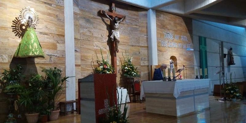 Nuestra Señora del Pilar de Campamento se prepara con una novena para la fiesta de su patrona