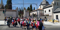 Los niños de la Vicaría VI celebran a san Isidro con una jornada de oración y fiesta