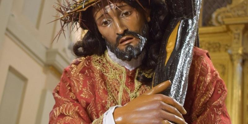 El Silencio procesiona en el Viernes Santo desde San Sebastián Mártir de Carabanchel