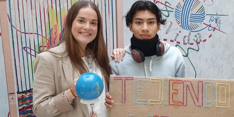 Campa&ntilde;a del Domund en el centro educativo Mar&iacute;a Inmaculada: 'Tejiendo vida, tejiendo misi&oacute;n'