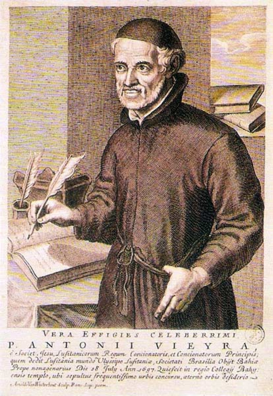 30 volúmenes con las obras completas del jesuita y misionero Antonio Vieira