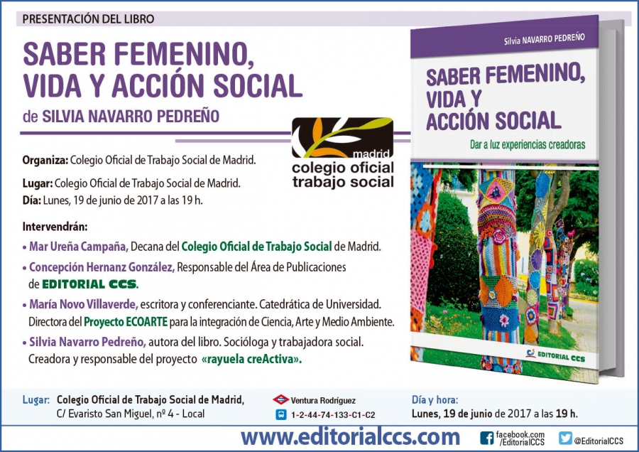 Editorial CCS presenta 'Saber femenino, vida y acci&oacute;n social'