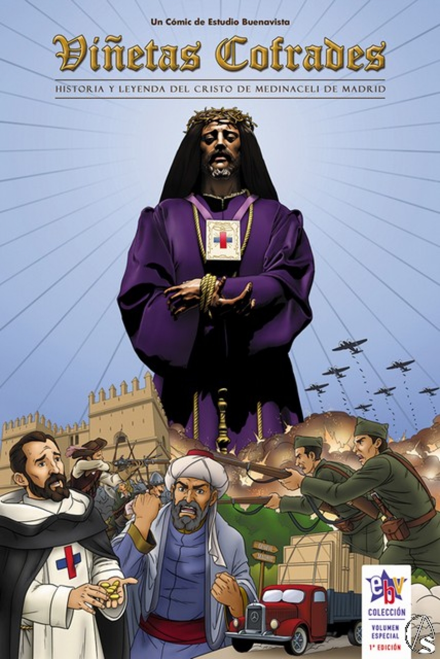 Mañana se presenta un cómic que repasa la historia y leyenda del Cristo de Medinaceli de Madrid
