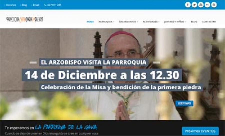 Monseñor Carlos Osoro visitará el domingo la Parroquia Santa María de Nazaret
