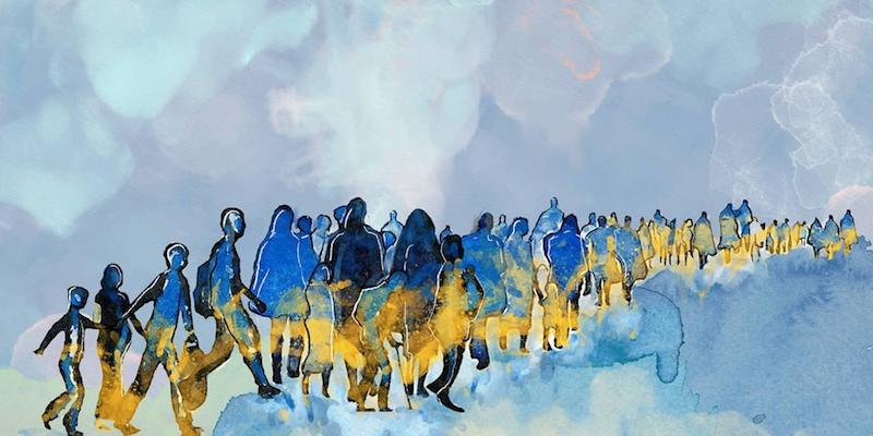 La asociaci&oacute;n KeyMyr y la comunidad ucraniana de Buen Suceso invitan a una marcha para pedir por la paz