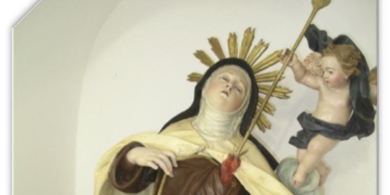 Leocadio de Jesús predica en las Carmelitas Descalzas de Ponzano la novena en honor a santa Teresa de Jesús