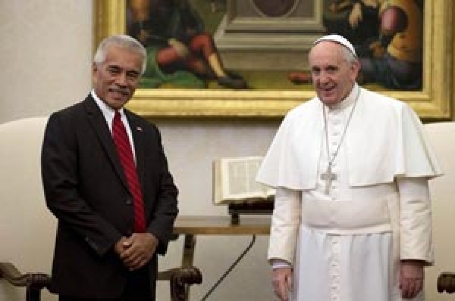 La defensa del ambiente, en el centro de la audiencia del Papa al Presidente de Kiribati