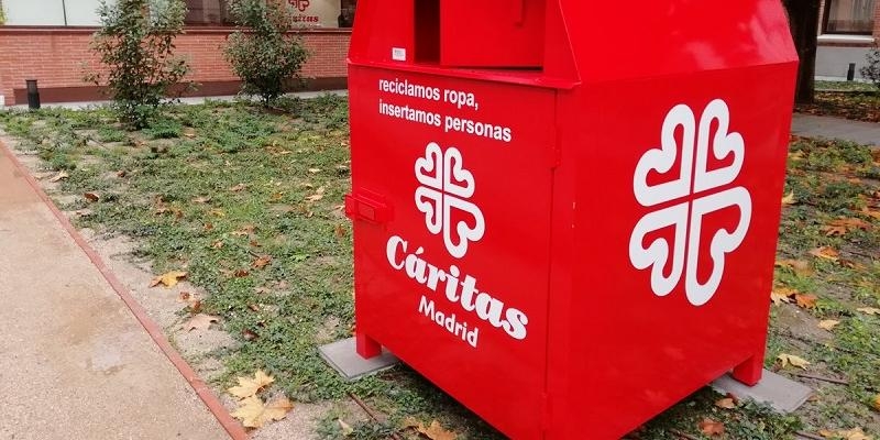 de Madrid - Cáritas Diocesana de Madrid continúa con la de nuevos contenedores para ropa usada