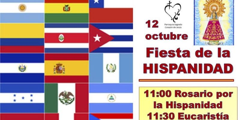 Sagrado Corazón de Jesús celebra la fiesta de la Hispanidad con una feria con presencia de países hispanoamericanos