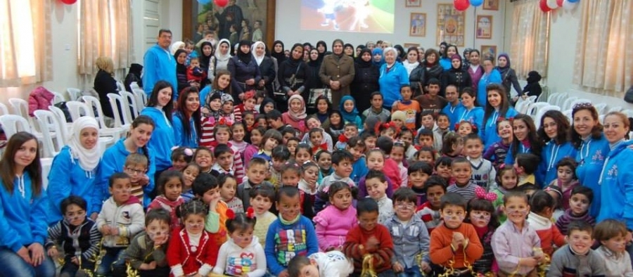 Los «maristas azules» en Alepo, Siria