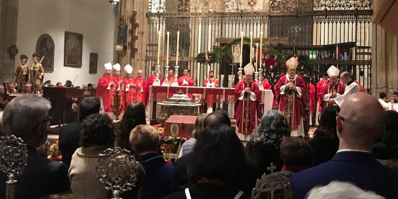 &laquo;Como los santos Justo y Pastor, descubramos que el auxilio nos viene del Se&ntilde;or&raquo;