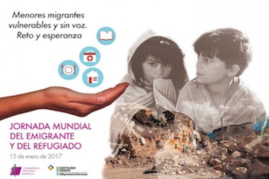 Manifiesto del VIII&ordm; encuentro-convivencia inmigrantes en la parroquia San Pablo: &laquo;Menores, migrantes, vulnerables y sin voz. Reto y esperanza&raquo;