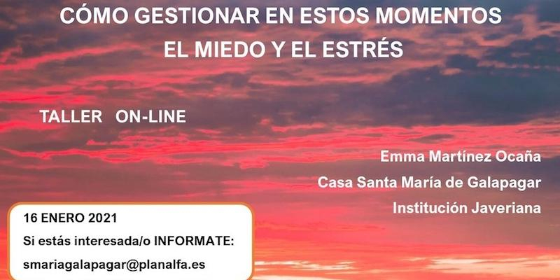 Santa María de Galapagar organiza un taller virtual sobre cómo gestionar en estos momentos el miedo y el estrés