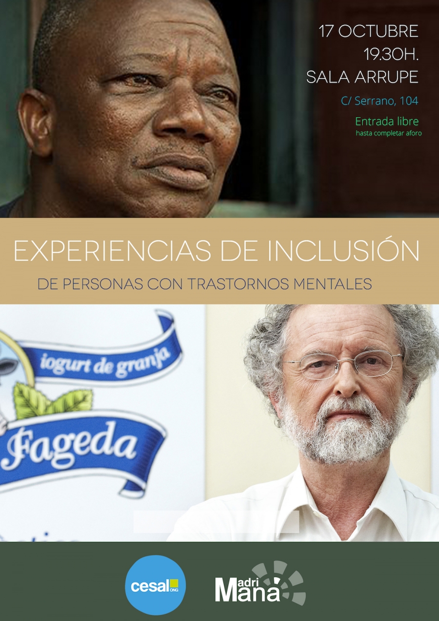 Madriman&aacute; re&uacute;ne a los fundadores de la Asociaci&oacute;n Saint Camille de Lellis y de La Faegda para hablar de inclusi&oacute;n de personas con trastornos mentales.