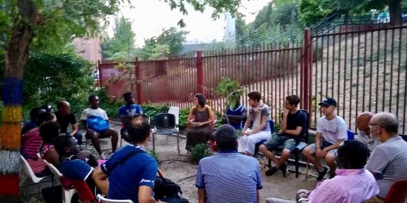 El centro de atenci&oacute;n a personas sin hogar de C&aacute;ritas Diocesana de Madrid, CEDIA 24 horas, participa en un encuentro de oraci&oacute;n interreligioso