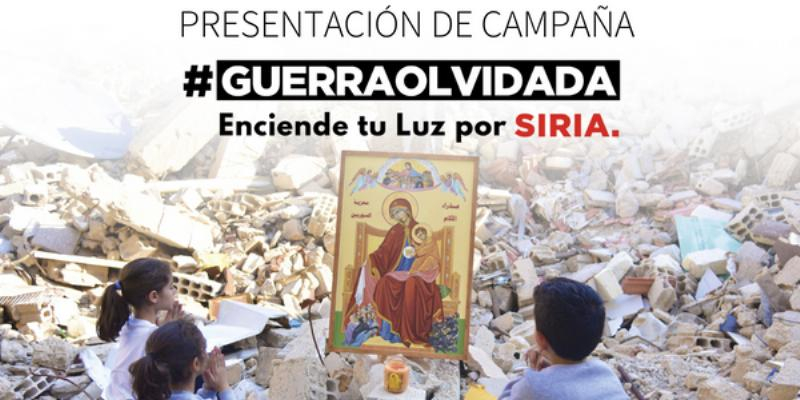 Ayuda a la Iglesia Necesitada presenta en San Juan de la Cruz su campa&ntilde;a de Navidad 'Enciende tu luz por Siria'