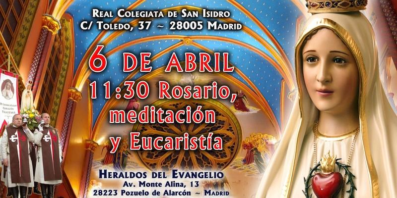 La colegiata acoge este s&aacute;bado la pr&aacute;ctica del primer s&aacute;bado de mes de la mano de los Heraldos del Evangelio