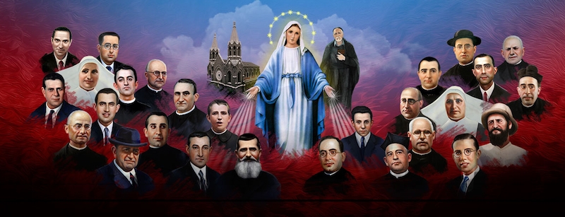 La basílica de la Milagrosa conmemora el aniversario de la beatificación de los mártires de la Familia Vicenciana