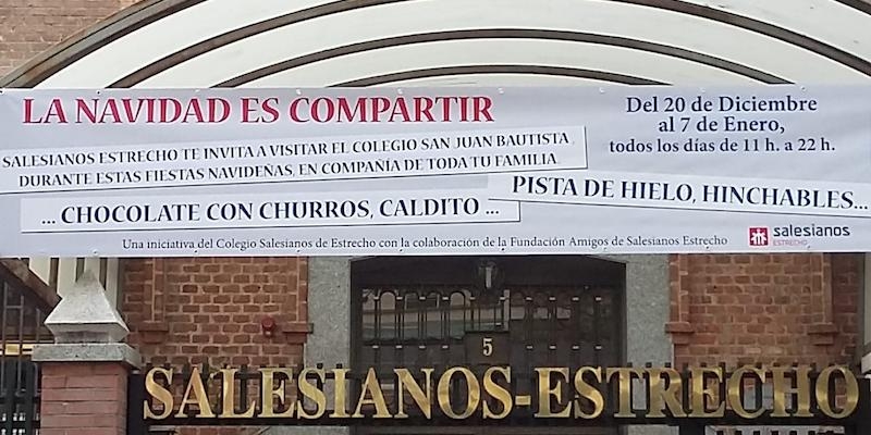 Salesianos Estrecho invita a visitar el colegio San Juan Bautista durante esta Navidad