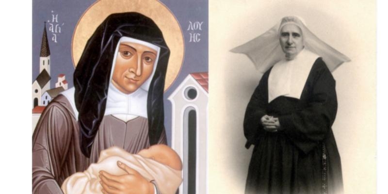 Sor &Aacute;ngeles Infante presenta las figuras de santa Luisa de Marillac y sor Justa Dom&iacute;nguez en La Milagrosa