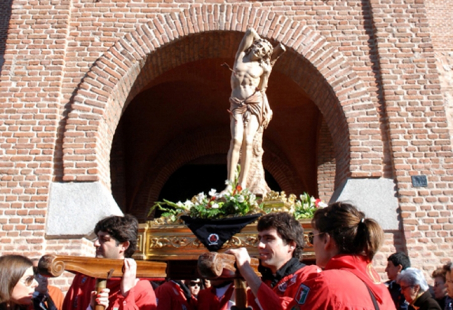 Arranca un triduo en honor a san Sebastián Mártir en San Sebastián de los Reyes