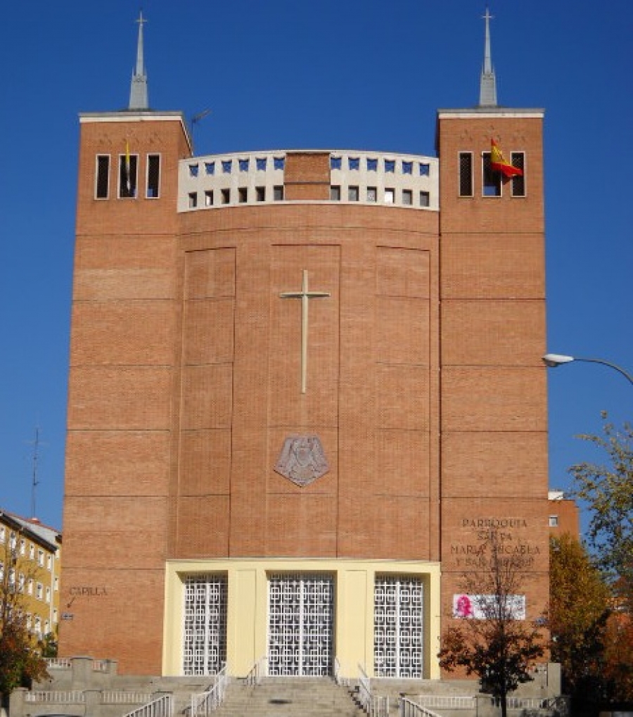 La parroquia Santa Mar&iacute;a Micaela acoge la imagen peregrina de la Virgen de la Almudena
